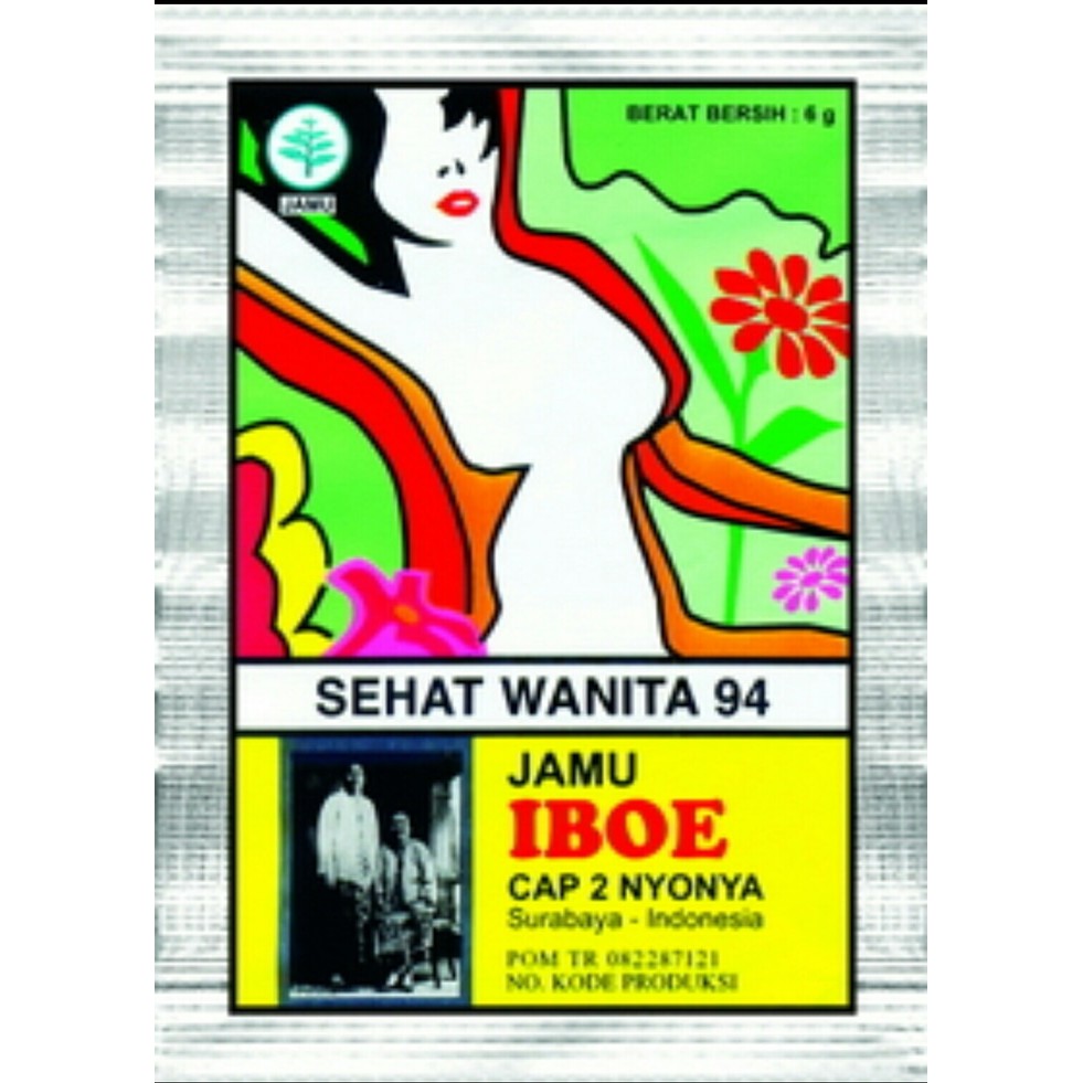 

SEHAT WANITA 94 jamu iboe cap 2 nyonya