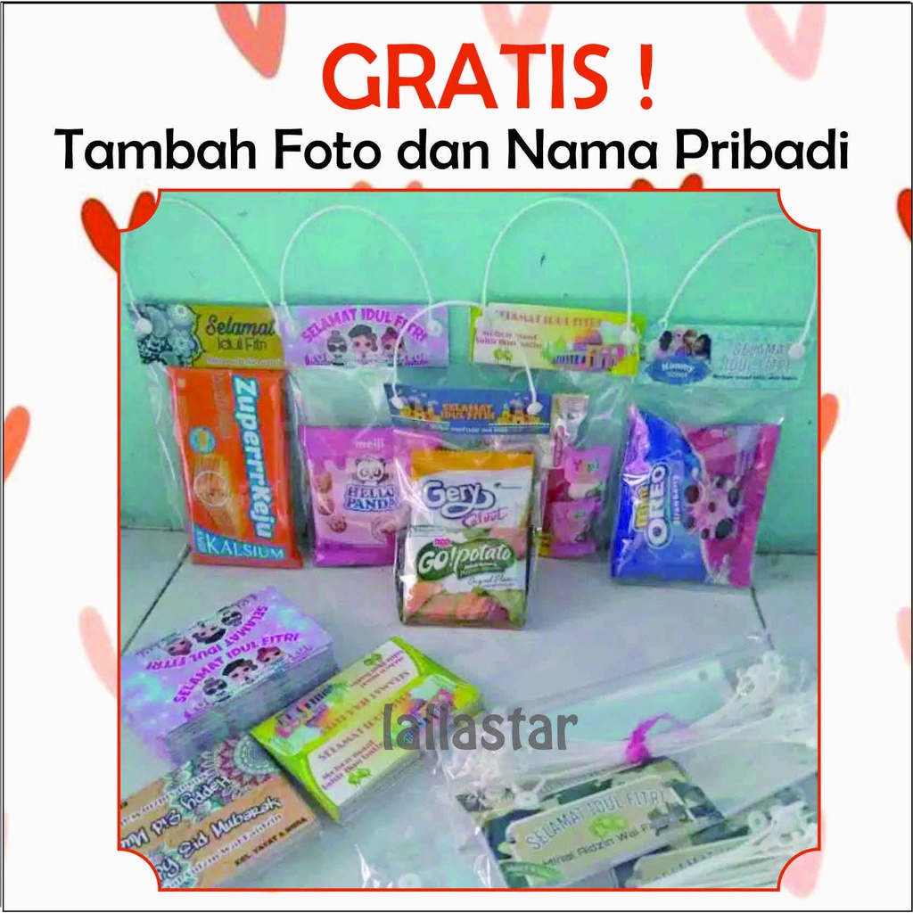 

Plastik Snack Lebaran Isi 18 Biji Gratis Foto Amplop Lebaran Unik Bingkisan Lebaran Mini