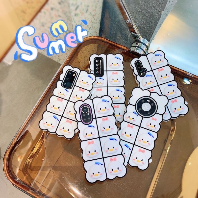 Samsung A11 M11 A12 a20 A30 A50 A30s A50s A31 A51 A71 A32 5g A52 A72 A02s Redmi Note 10 Pro Xiaomi Poco M3 Iphone 11 12 13 Pro Max Tsum Tsum Donald Daisy Pop It Up Silicone Case