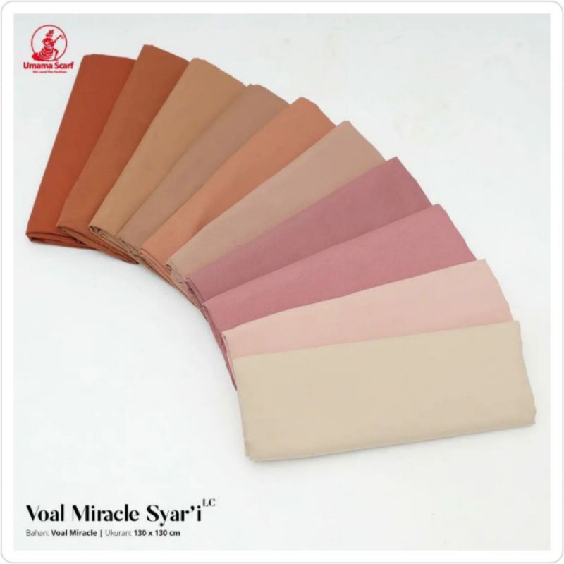 Voal Miracle Syari || Kerudung Syari || Segiempat Syari Umama