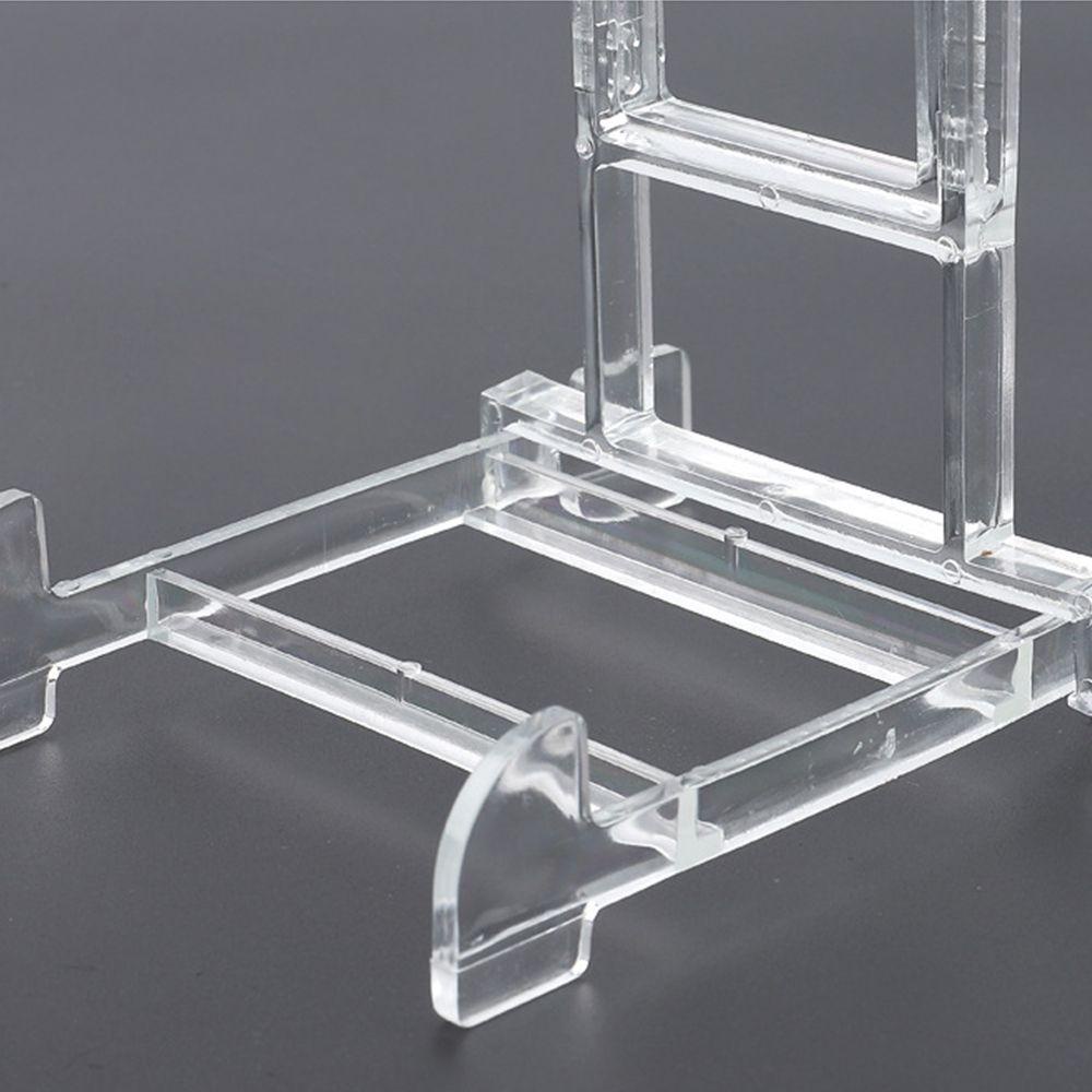 Solighter 5pcs Easel Stand Adjustable Portable Transparan Piring Besar