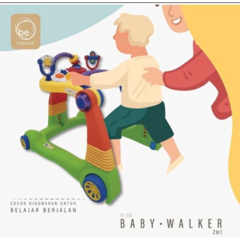 Baby Walker 2 in 1