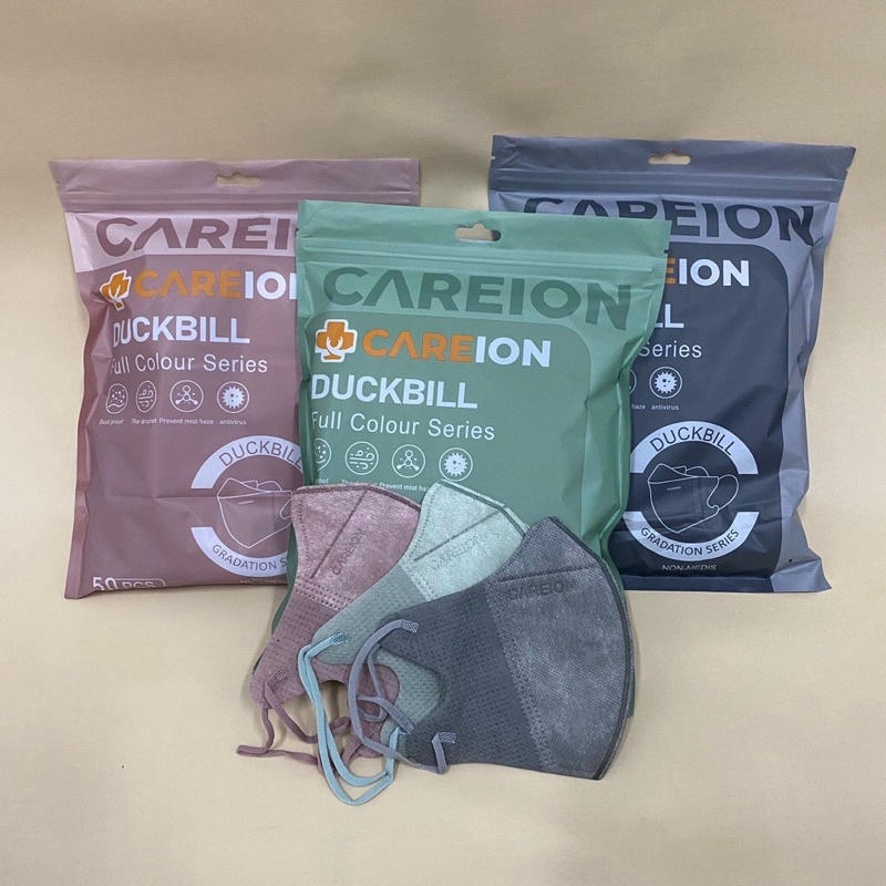 Original careion duckbill full colour series 4 ply isi 50 pcs Exp Baru