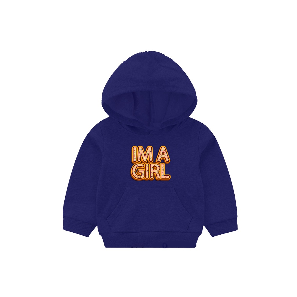 Hoodie im girl Anak Fleece Pakaian Anak