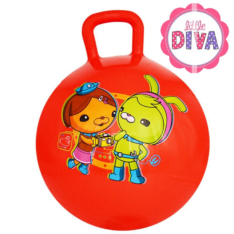 Mainan Bola anak jumping ball OCTONAUTS - HOPPER BALL FREE POMPA - BOLA LOMPAT ANAK - Usia 4 Tahun Keatas bouncing memantul