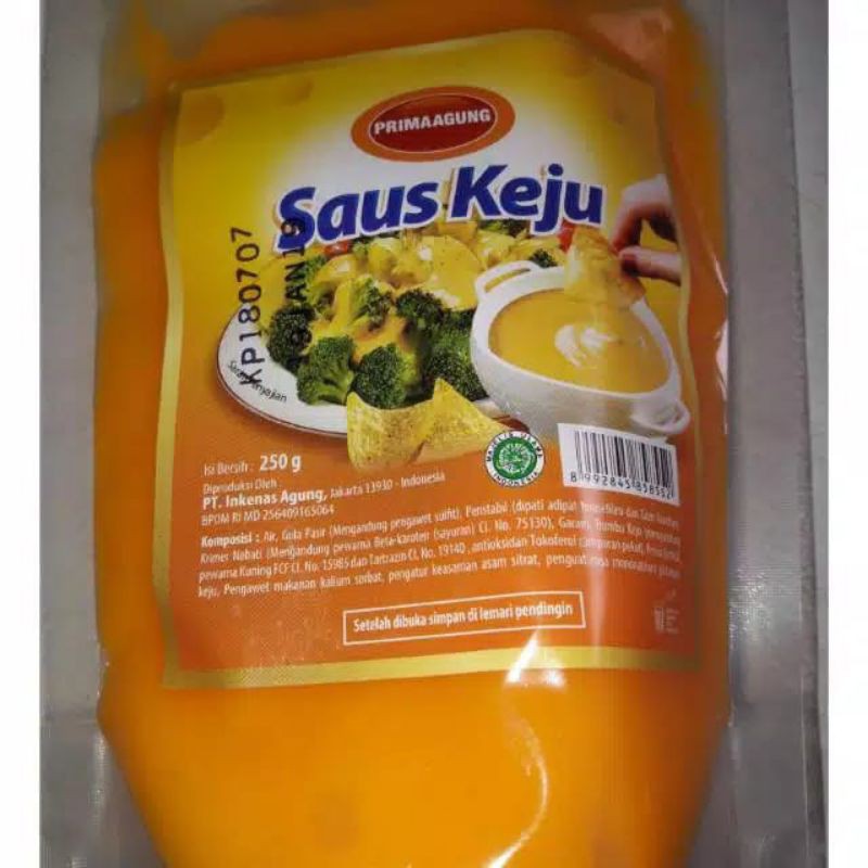 

Prima agung saus keju 250g