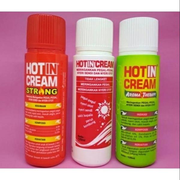 [BOTOL] [120GR] HOT IN CREAM BOTOL 120g | HOTIN ORIGINAL | STRONG | AROMA THERAPHY | KRIM NYERI SENDI | NYERI_Cerianti
