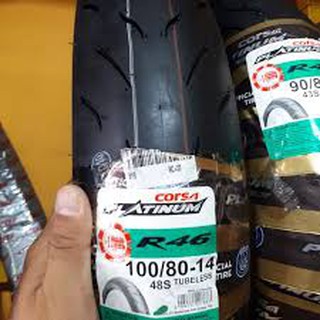 Ban  Motor  Matic  SOFT COMPOUND  CORSA R46 PLATINUM 100 80 