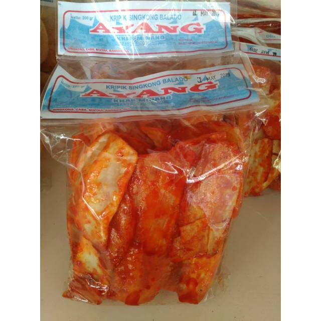 

Keripik balado khas minang