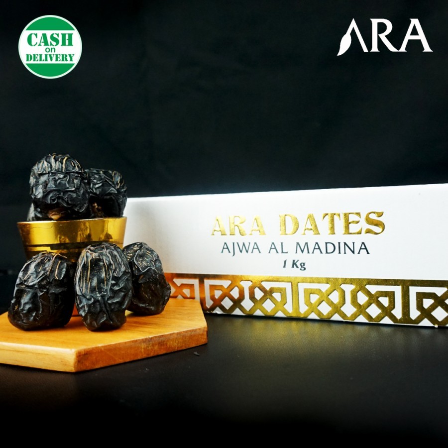 Kurma Ajwa JUMBO ARA DATES 1 Kg Ajwa Al Madina SUPER PREMIUM