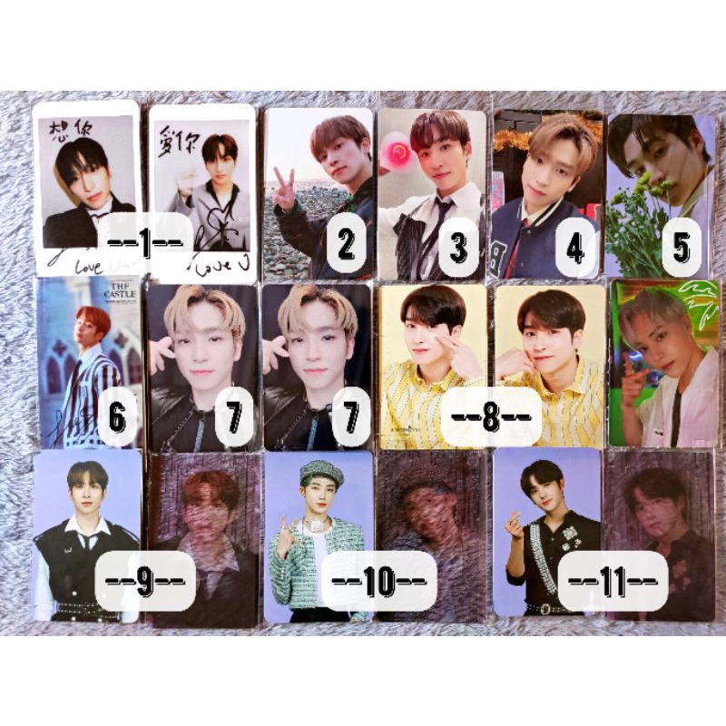 The Boyz Sangyeon Hyunjae New Photocard KCON Christmassy The Castle