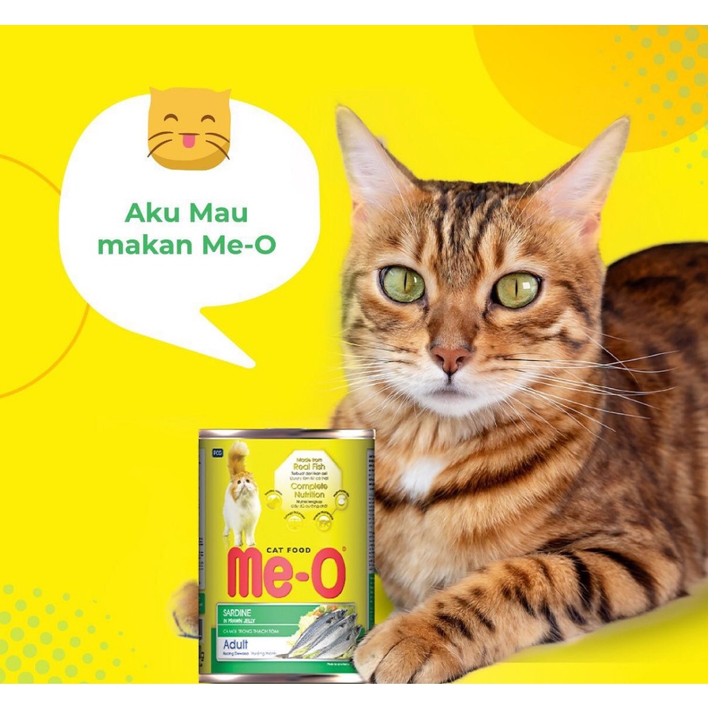 Meo 400gr Makanan Kucing Basah Kaleng