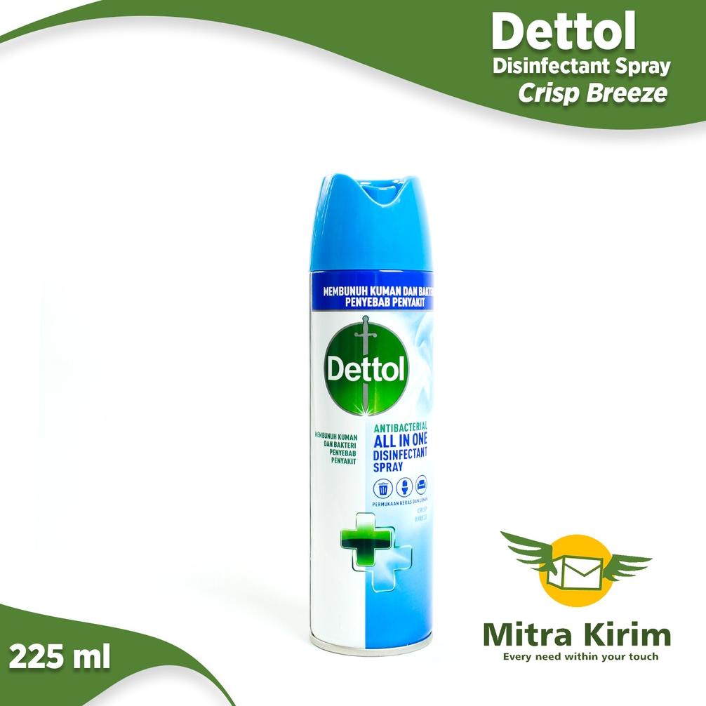 

cn✼Pasti Murah⋆ Desinfektan Dettol Spray 225 ML (Selain Gojek/Grab) Packaging DUS + Bubble Wrap Z36 ➺