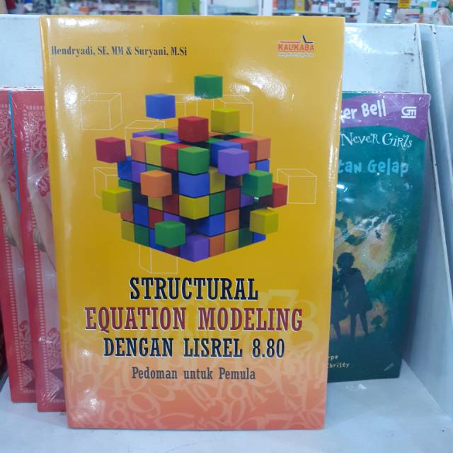 Jual BUKU STRUCTURAL EQUATION MODELING DENGAN LISREL 8.80 PEDOMAN UNTUK ...