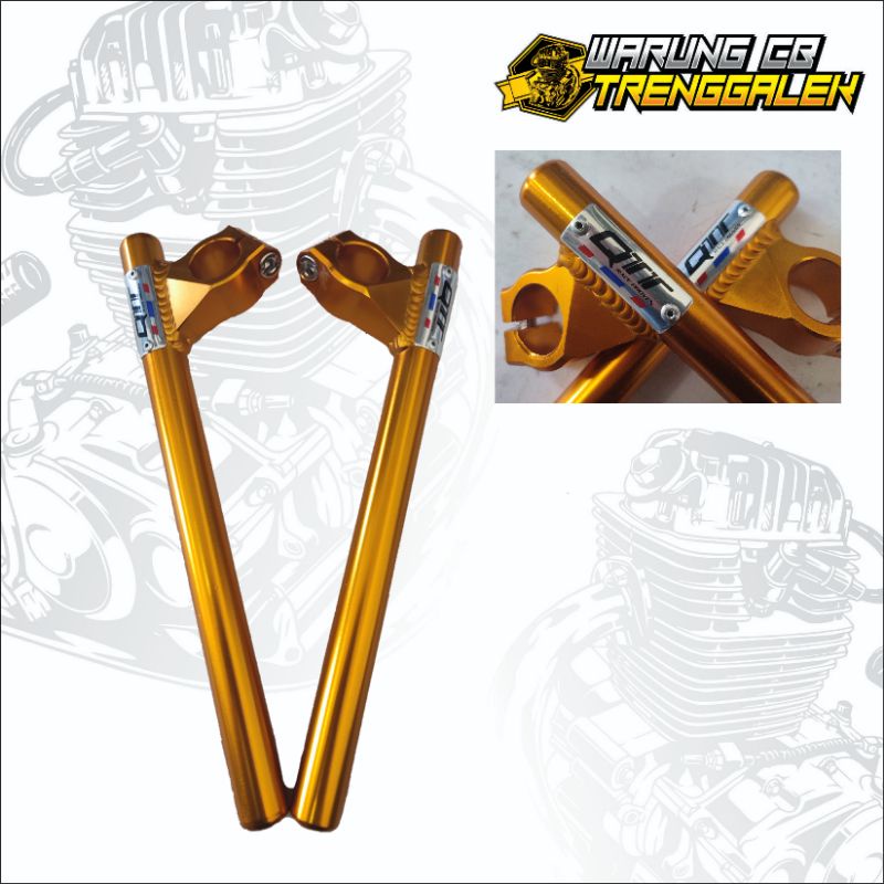 STANG JEPIT STANG DRAG BIKE QTT RACING SATRIA FU SONIC AS 26/20