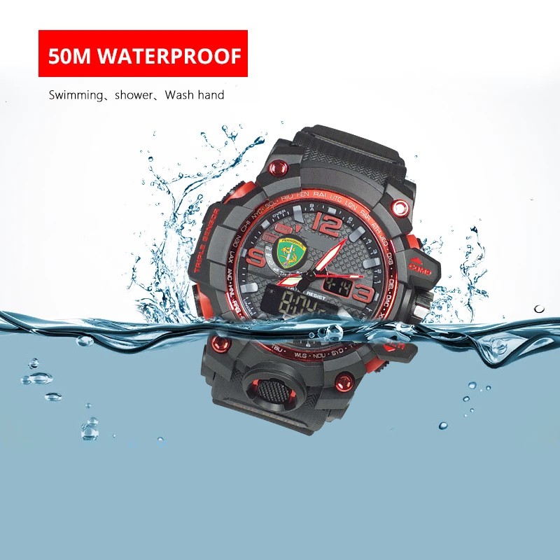 (Istimewa Bossque) Jam PERSEBAYA SURABAYA DT List Merah (Exclusive)