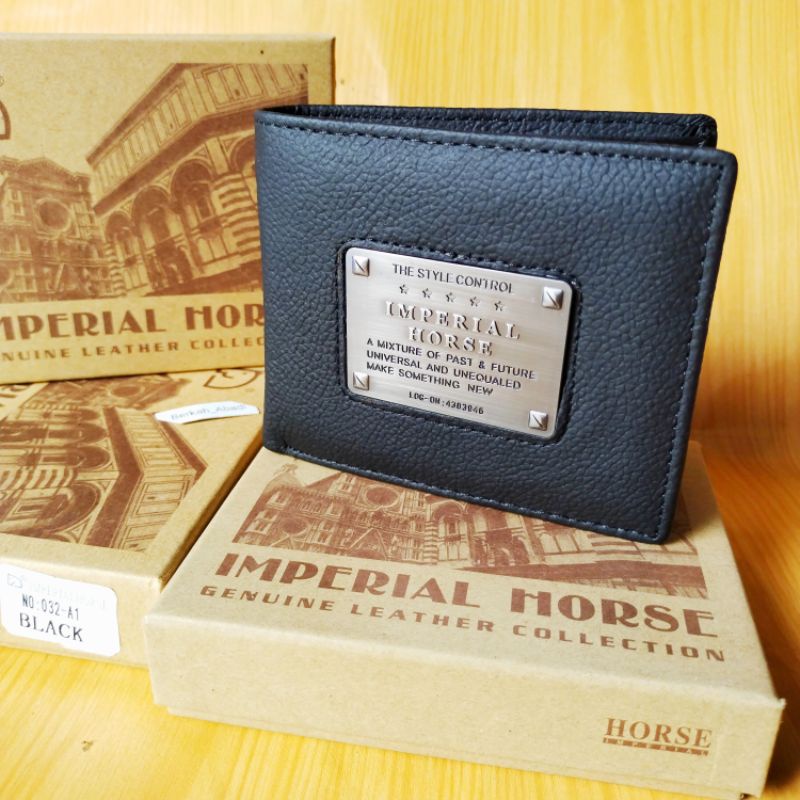 Dompet Imperial Original Asli Premium Kulit Asli Motif Besi