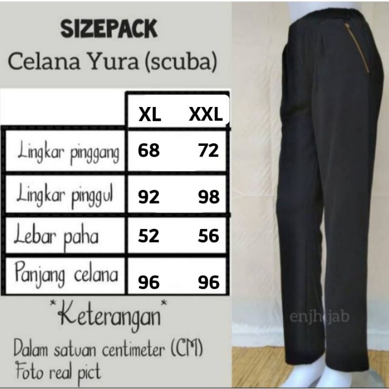 CELANA SCUBA WANITA/CELANA BAHAN WANITA JUMBO/CELANA BAHAN WANITA  PANJANG/CELANA PEREMPUAN DEWASA