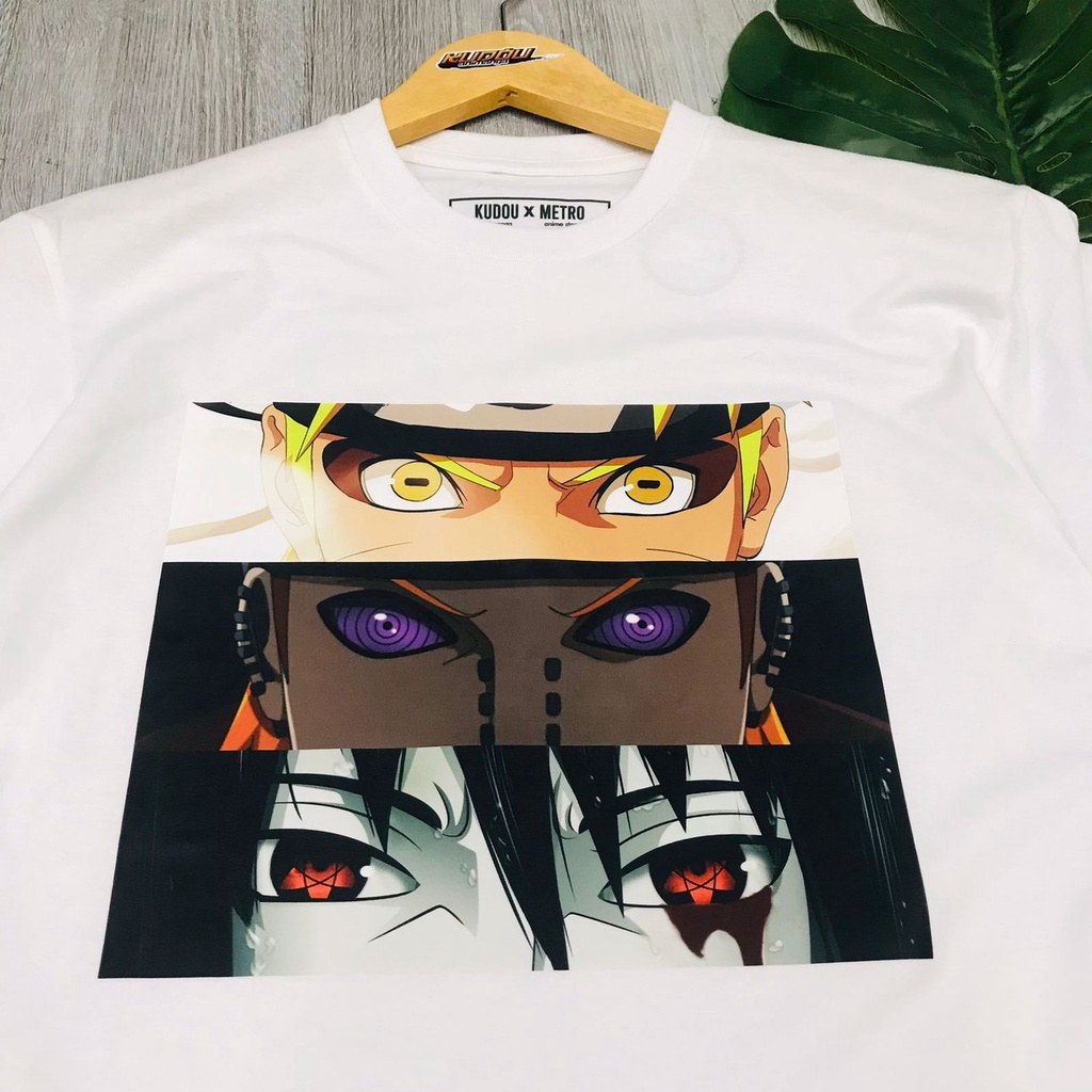 Tshirt streetwear Naruto Pain Itachi Eyes Anime Manga Unisex