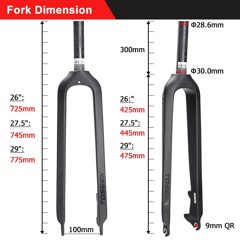 carbon fork 29