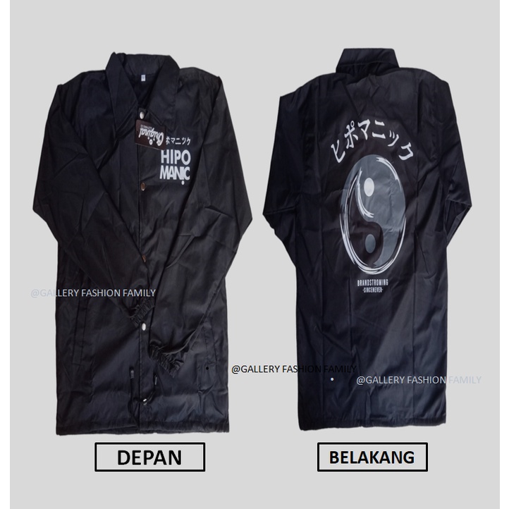 Jaket Coach Hipo Yin-Yang Terbaru Viral TIK-TOK UNISEX / Jaket Hipo Motif Yin-Yang Terbaru / Jaket Y
