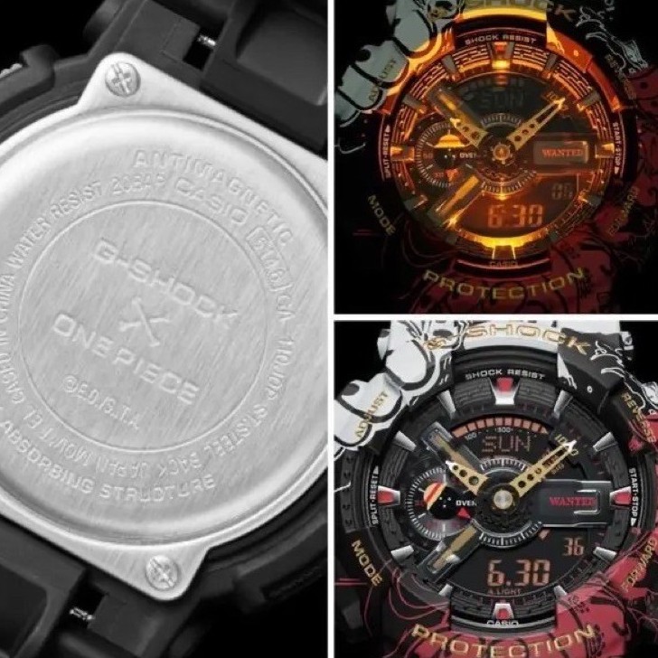 [ In stock ] CASIO men's watch G-SHOCK X One Piece Dragon Ball GA100 GA110 GSHOCK