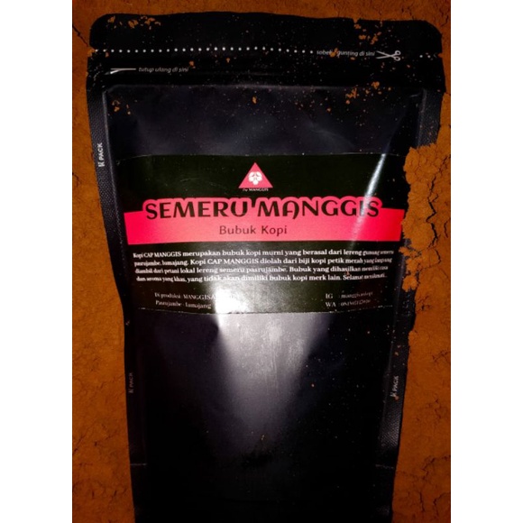 

KOPI SEMERU pasrujambe, cap manggis