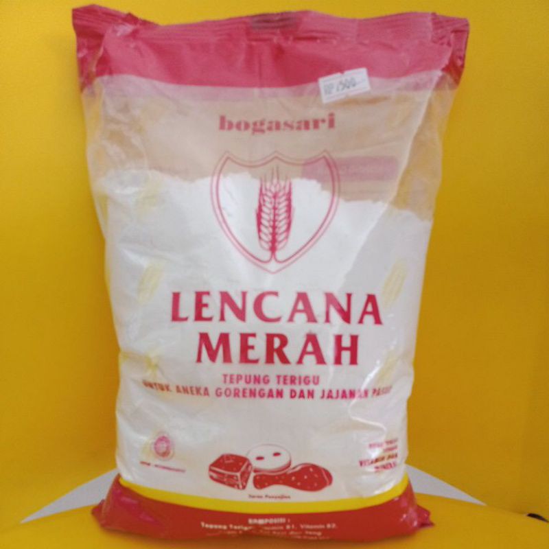 

Tepung Terigu Lencana Merah 1kg