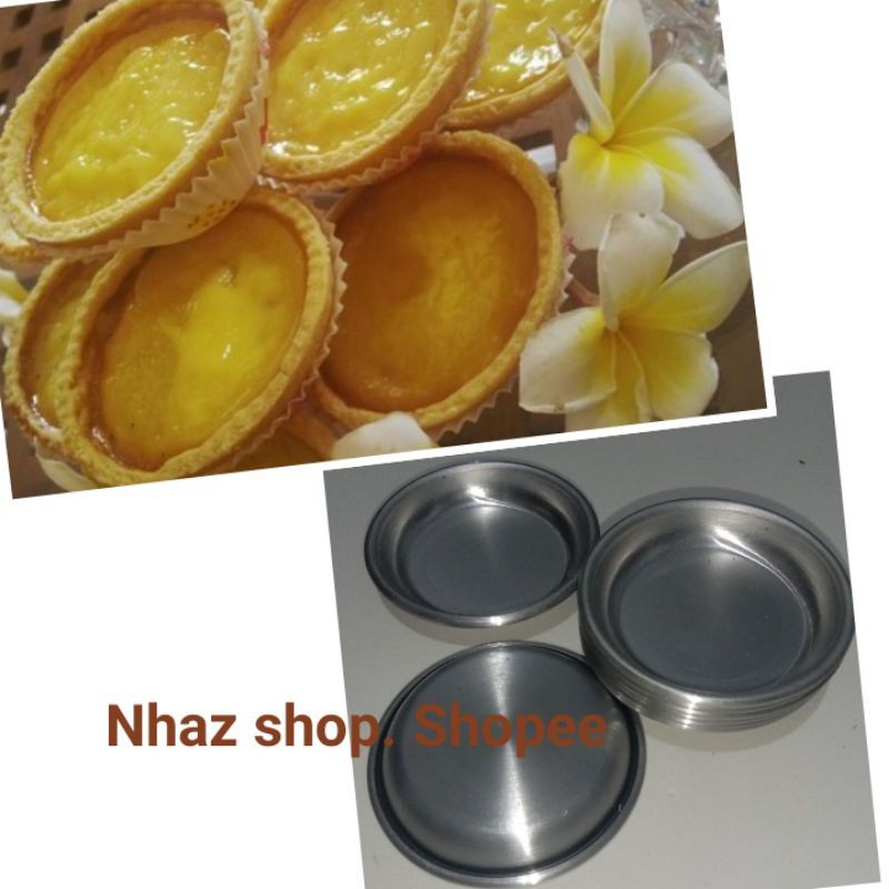 12 Pcs Cetakan Pie Susu Bali/ Pai Polos/Cetakan Kue Pai