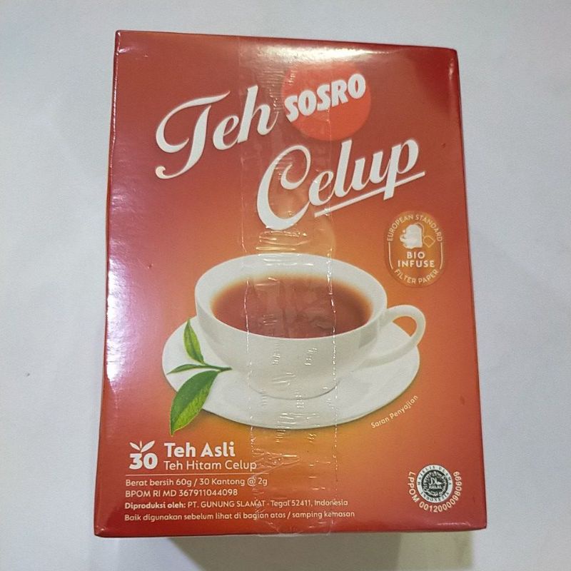 

Teh Sosro Celup Kotak 30