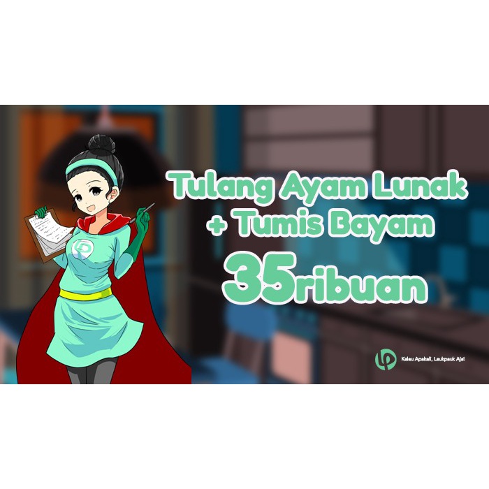

Tulang Lunak + Tumis Bayam