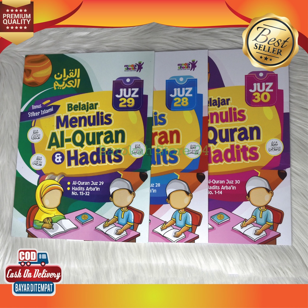 Jual [Bisa COD] Buku Anak Belajar Menulis Al-Quran Juz 28,29,30 ...