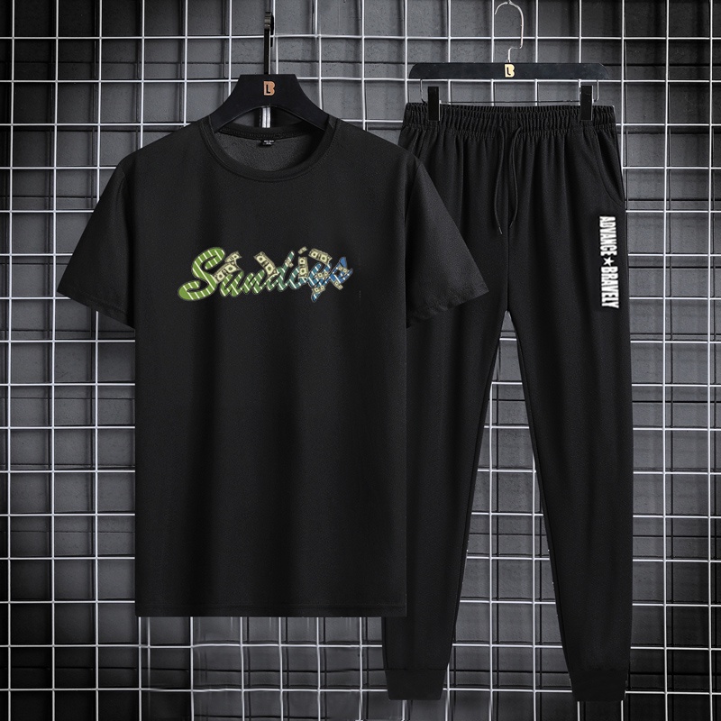 SET Celana Panjang Pria + Kaos Pria