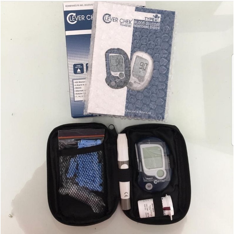 Clever Chek TD-4230 /Alat cek gula darah