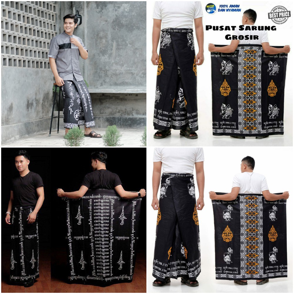 Sarung Batik | Sarung Batik Pria | Sarung Santri | Sarung Batik Dewasa Kualitas Bagus | Bisa COD