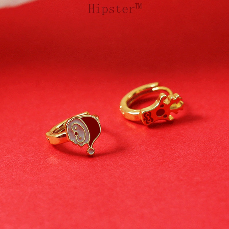 Anting Tusuk Sterling Silver 925 Model Rusa Natal Untuk Wanita