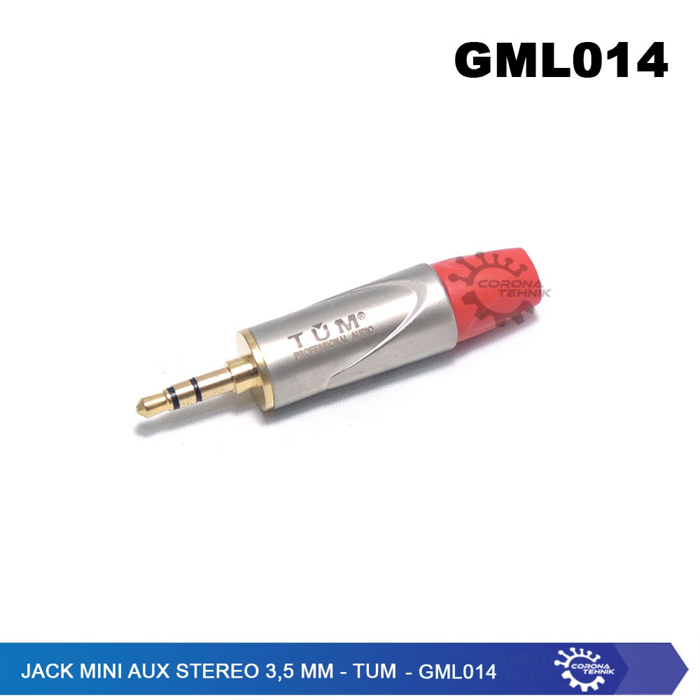 GML014 - Jack Mini AUX Stereo 3,5 mm - TUM