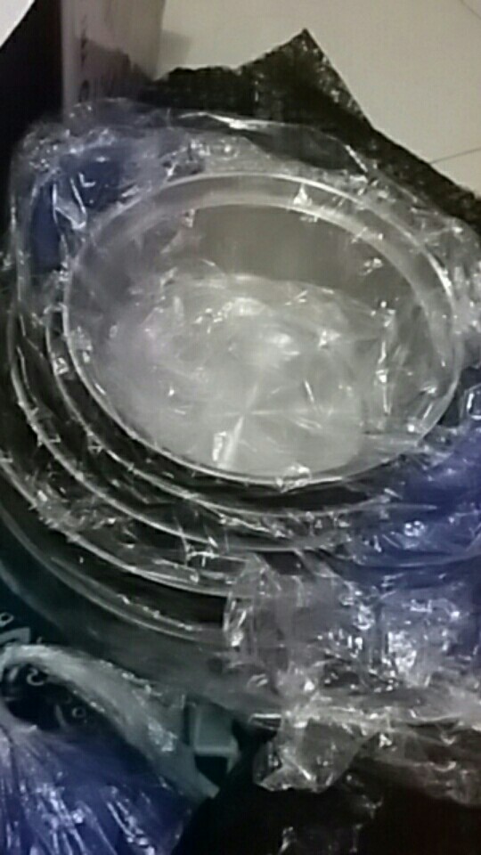 Panci Stainless 10 Pcs Set + Tutup Kaca Ndo  Tri J