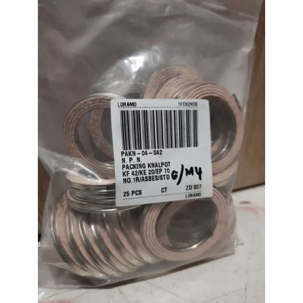 paking knalpot lapis kijang super