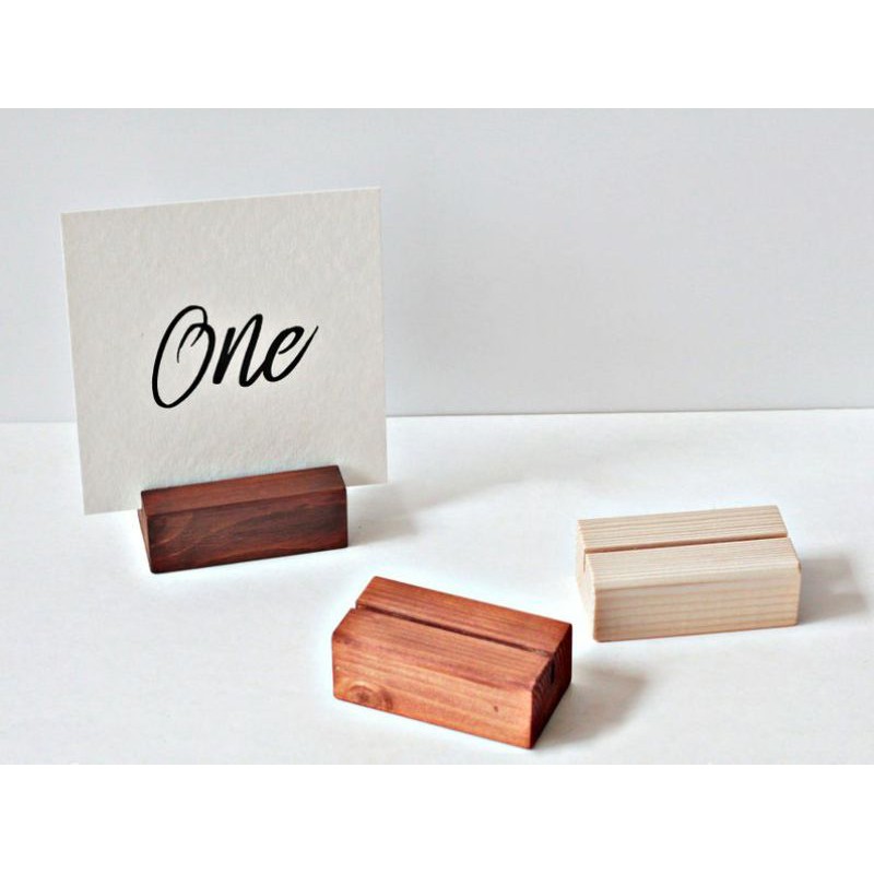 

card holder / acrylic holder / table number holder / photo holder 4cm