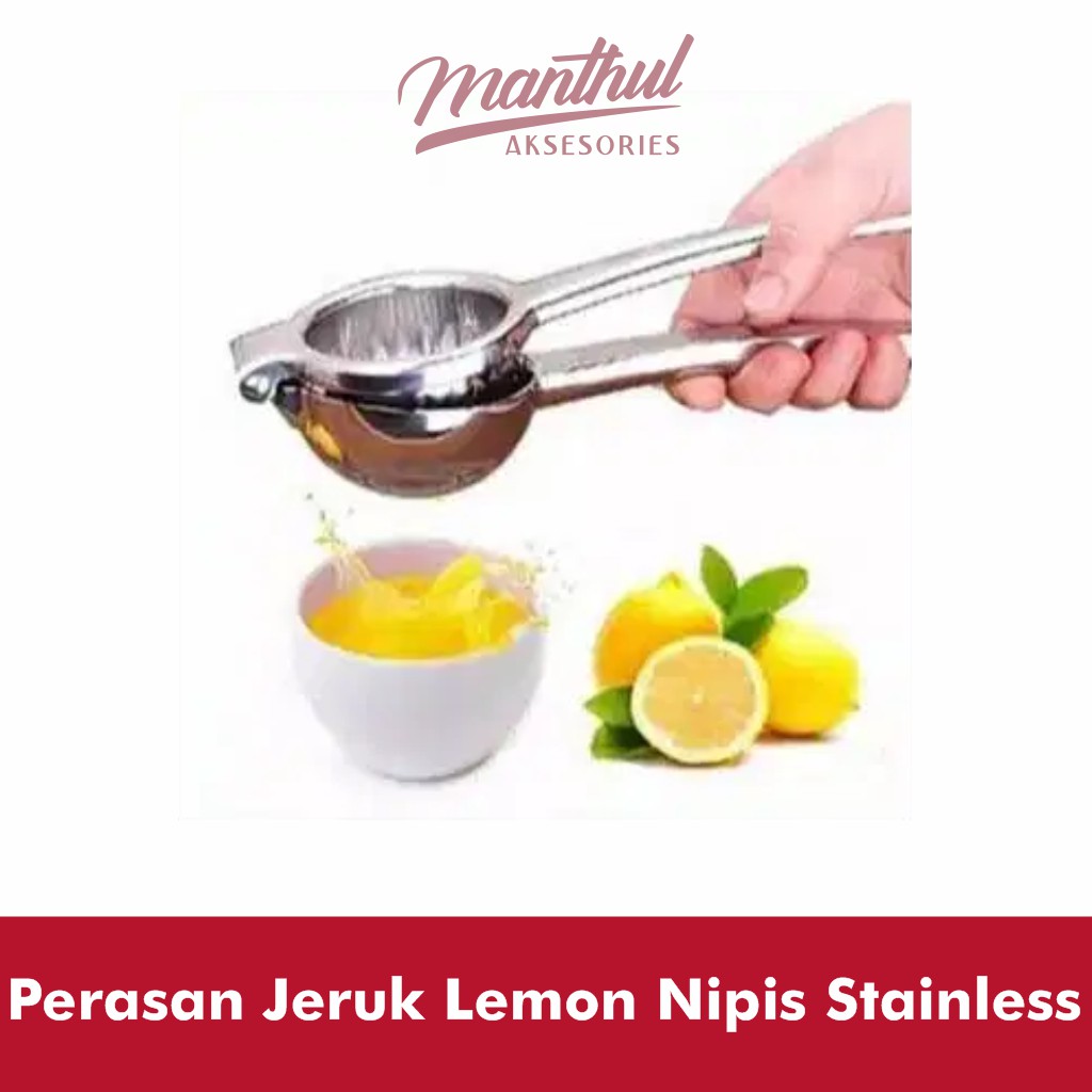 Perasan Jeruk Lemon Nipis Stainless