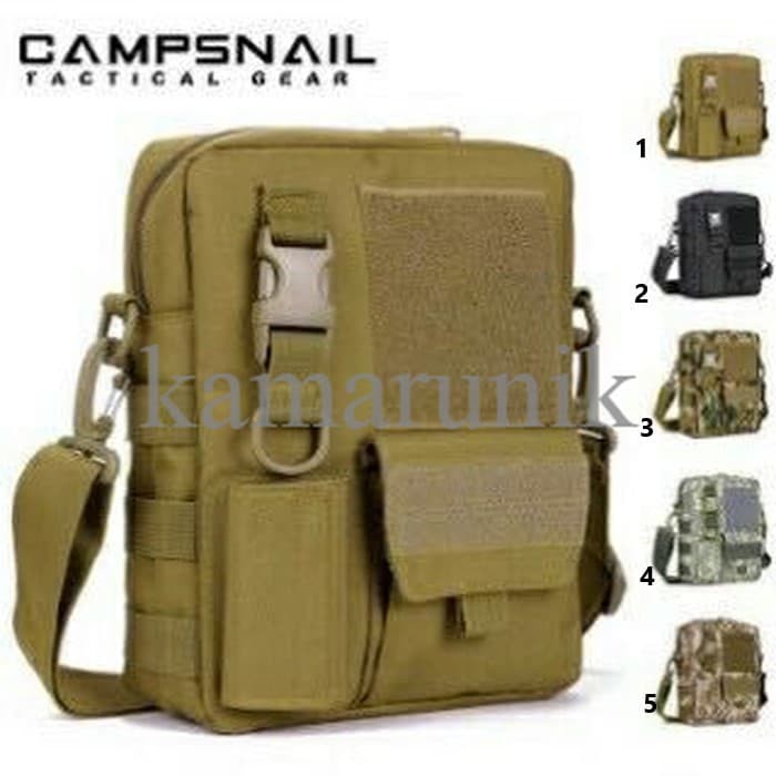 Jual TAS SELEMPANG ARMY / CAMPSNAIL TACTICAL Low Price!