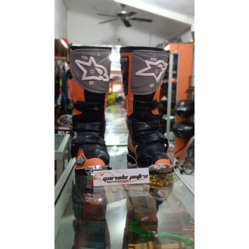 Sepatu Trail RNL Orange Stabilo Grey G4