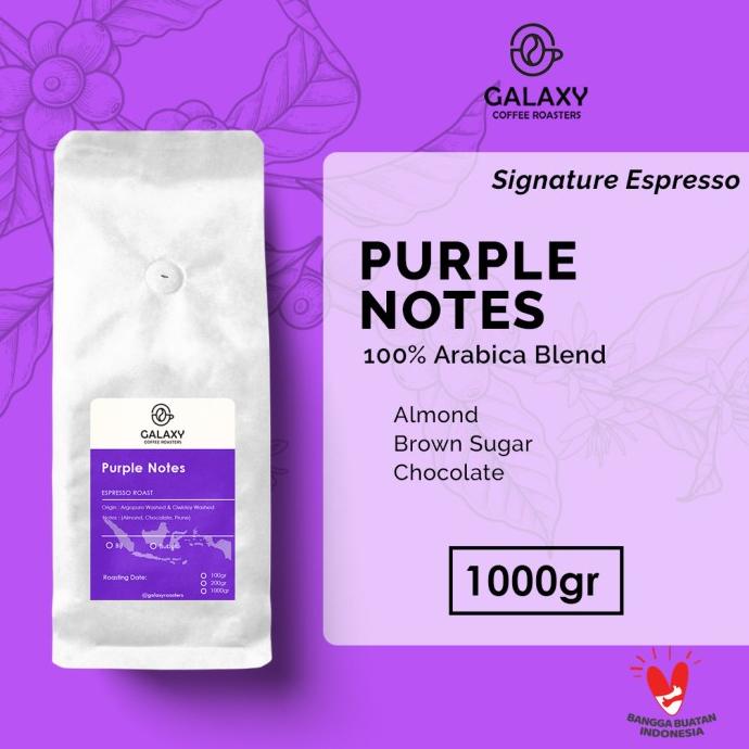 

Espresso House Blend Purple Notes 1kg Coffee Beans (biji/bubuk)