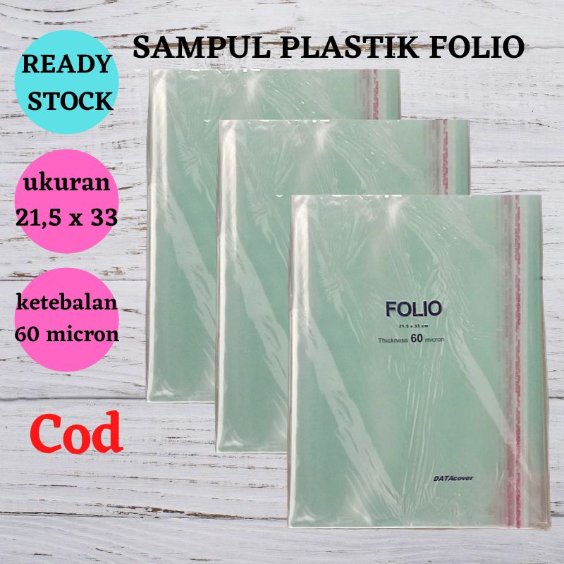 

Sampul Buku Tulis Plastik Folio Datacover