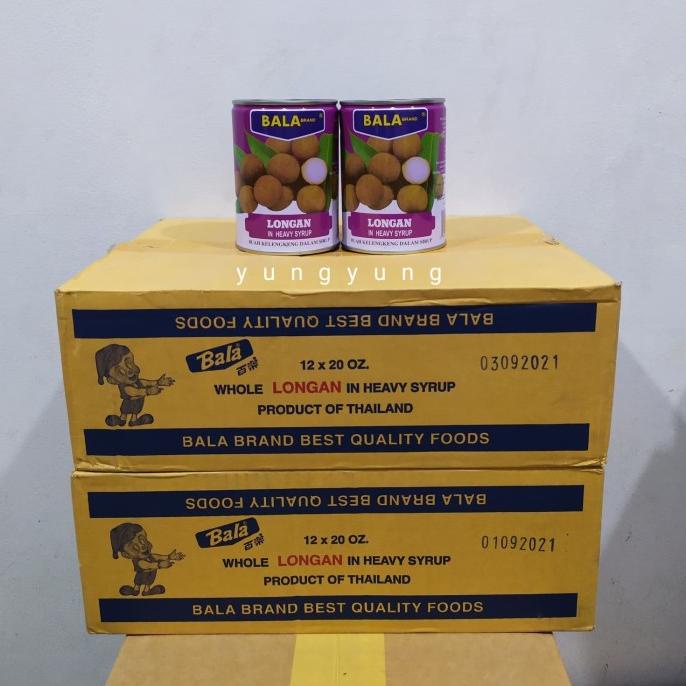 

1 Dus Isi 12 Kaleng Lengkeng / Longan Bala Brand ---Termurah---