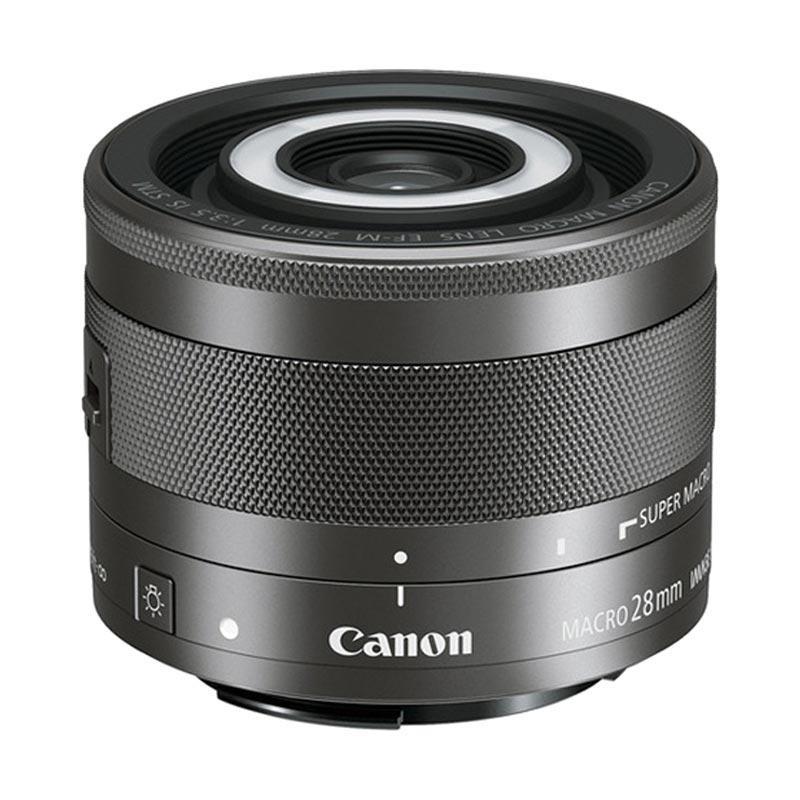 Canon Lensa EF M 28mm f/3.5 Macro IS STM