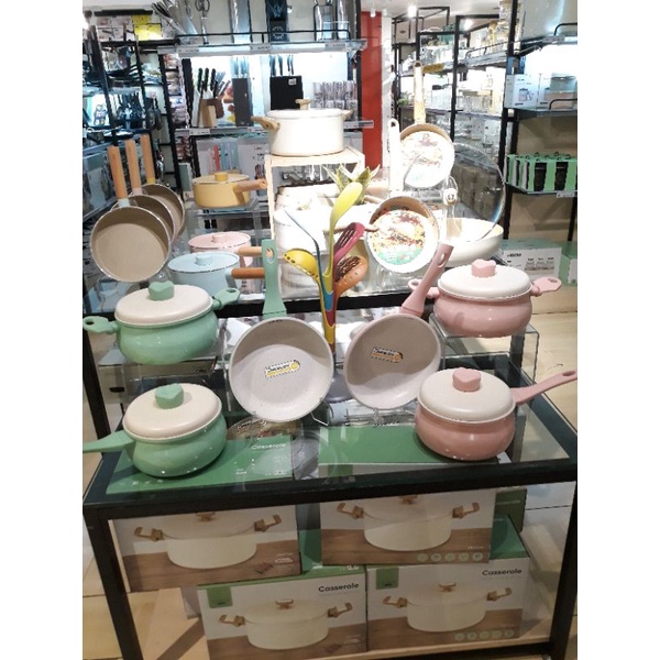 Panci set Casserole Set GREBLON ANTI LENGKET