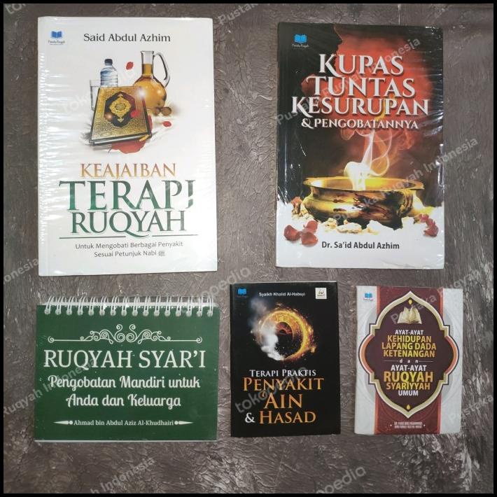 Bestt.Brand | Paket Buku Keilmuan Ruqyah Syar'Iyyah Plus Bonus 2 Buku