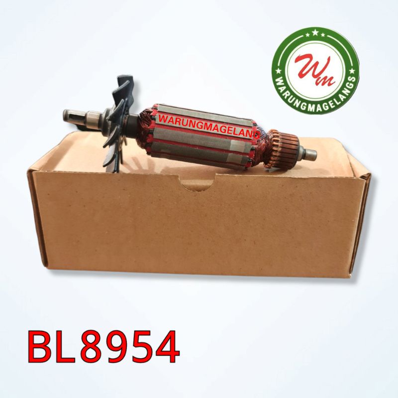 Armature angker Mesin Gerinda bull  BL8954 BL 8954 Grenda 4 INCH